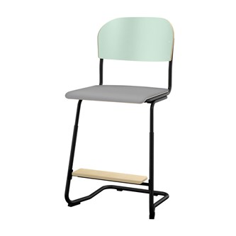 Stol Matte FSC BX sh 57/63 cm stor sits svart stativ