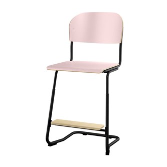 Stol Matte FSC BX sh 57/63 cm stor sits svart stativ