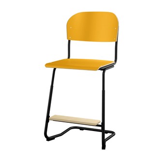 Stol Matte FSC BX sh 57/63 cm stor sits svart stativ