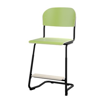 Stol Matte FSC BX sh 57/63 cm stor sits svart stativ