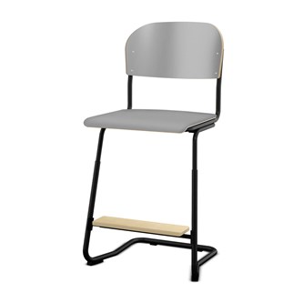 Stol Matte FSC BX sh 57/63 cm stor sits svart stativ