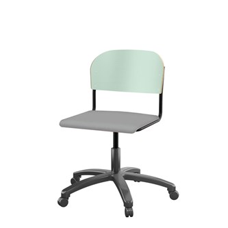 Stol Matte FSC BX gas stor sits svart stativ