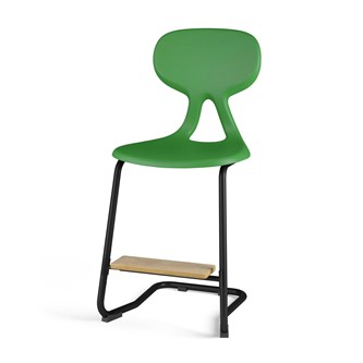 Stol Poly BX C large sh 50 cm inkl fotstöd svart stativ