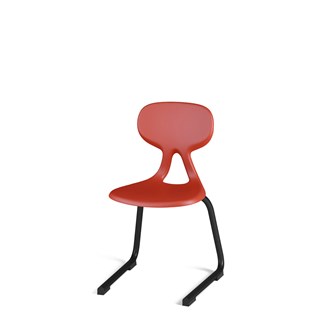 Stol Poly BX D small sh 33 cm svart stativ