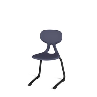 Stol Poly BX D small sh 33 cm svart stativ