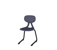 Stol Poly BX D small sh 33 cm svart stativ