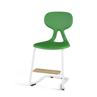 Stol Poly BX C large sh 45 cm inkl fotstöd vitt stativ