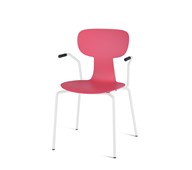 Stol Take BX 4 med armstöd large sh 45 cm vitt stativ