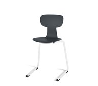 Stol Take BX D medium sh 45 cm vitt stativ