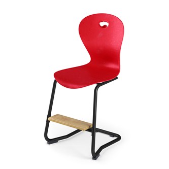 Stol Karoline BX C large sh 45 cm inkl fotstöd svart stativ