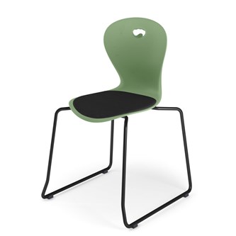 Stol Karoline BX medstativ large sh 45 cm svart stativ