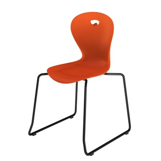 Stol Karoline BX medstativ large sh 45 cm svart stativ