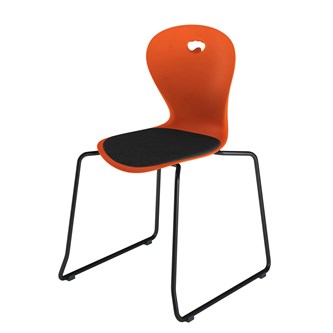 Stol Karoline BX medstativ large sh 45 cm svart stativ