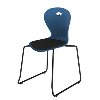 Stol Karoline BX medstativ large sh 45 cm svart stativ