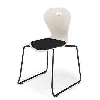 Stol Karoline BX medstativ large sh 45 cm svart stativ