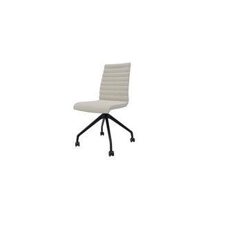 Konferensstol Apollo medium rygg hjul svart