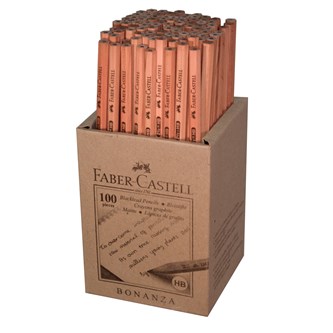 Blyertspenna Faber Castell Bonanza opolerad 100-pack