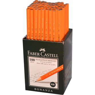 Blyertspenna Faber Castell Bonanza polerad 100-pack
