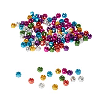 Kongopärlor metallic 1000-pack