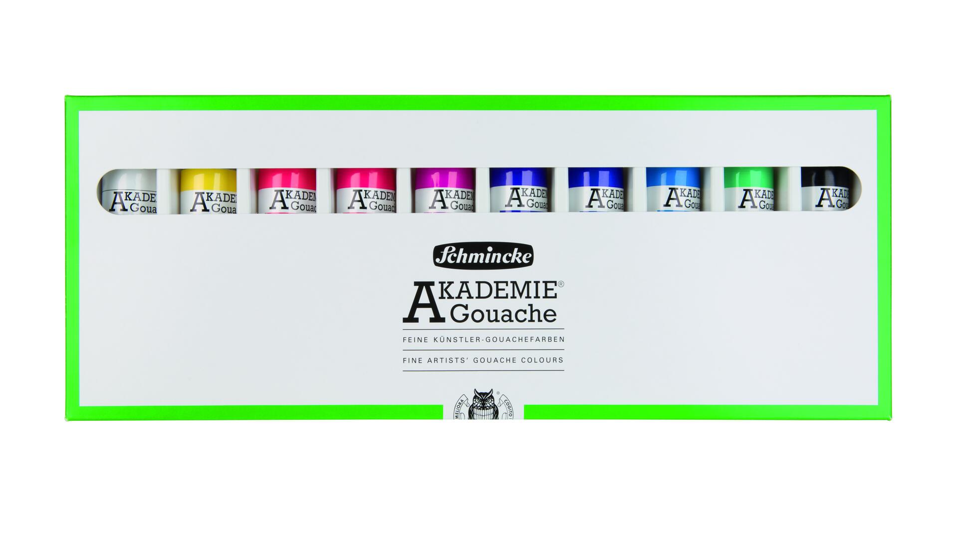 Gouache set 10 x 60ml Lekolar
