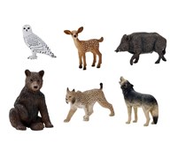 Nordiska skogsdjur, litet set