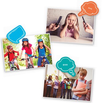 Bildkort Gissa vad de tänker