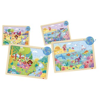 Rampussel Rädda planeten, 4-pack