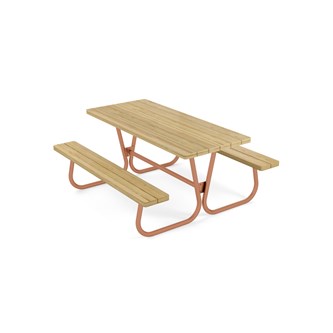 Rörvik picknickbord furu 160x70 H72 cm