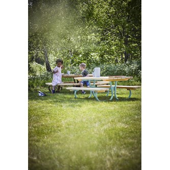 Rörvik picknickbord furu 140x70 H55 cm