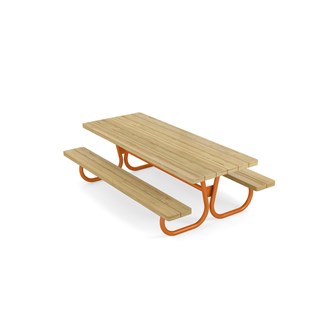 Rörvik picknickbord furu 180x70 H55 cm