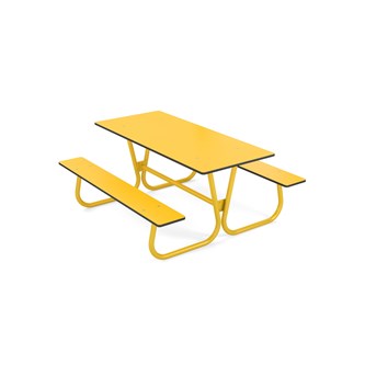 Rörvik picknickbord kompaktlaminat 160x70 H70 cm