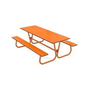 Rörvik picknickbord kompaktlaminat 200x70 H70 cm