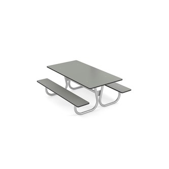 Rörvik picknickbord kompaktlaminat 140x70 H53 cm