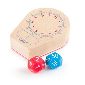 Klockstämpel och tärningar, 3 delar