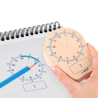 Klockstämpel och tärningar, 3 delar