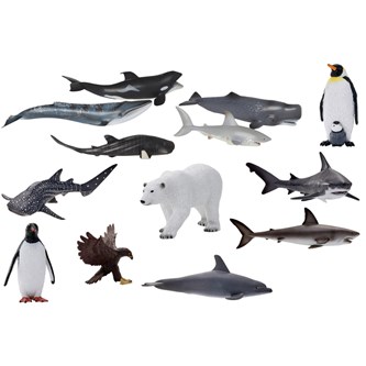 Djur från havet 13-pack