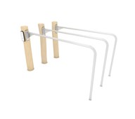 ROBINIA Workout double Dip stand