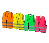 Reflexväst dragkedja, XS