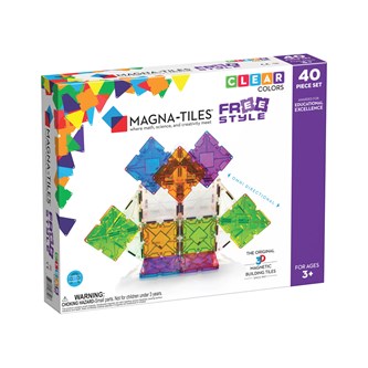 Magna-Tiles Freestyle, 40 delar