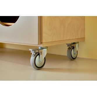 Fixa hjulsats 2 rörliga 2 fasta