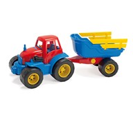 Dantoy Traktor med släp