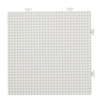 Pärlplatta bioplast kvadrat 10-pack