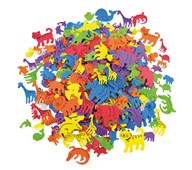 Dekorgummifigurer djur, 500-pack