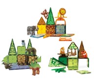 Paket med Magna-Tiles djurset