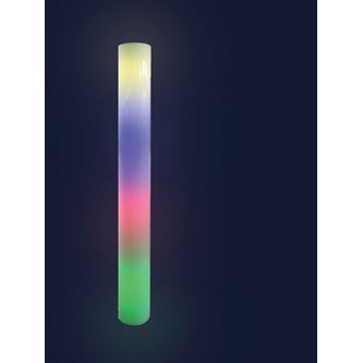 Färgskiftande lysande pelare