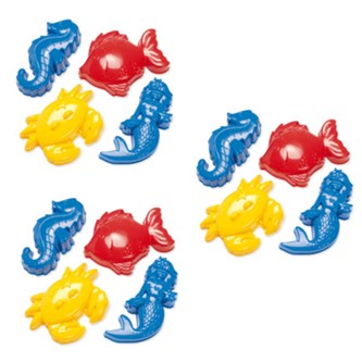 Dantoy Sandformar 12-pack