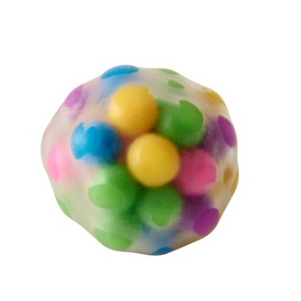Stressboll med bollar inuti