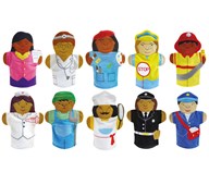 Handdockor yrken 10-pack