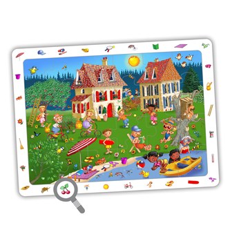 Årstidspussel med observationsövning