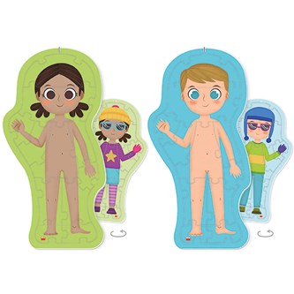 Golvpussel Min kropp 3-pack